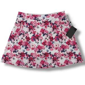 G/Fore Photo Floral Silky Tech Nylon Skort Women's Size Small